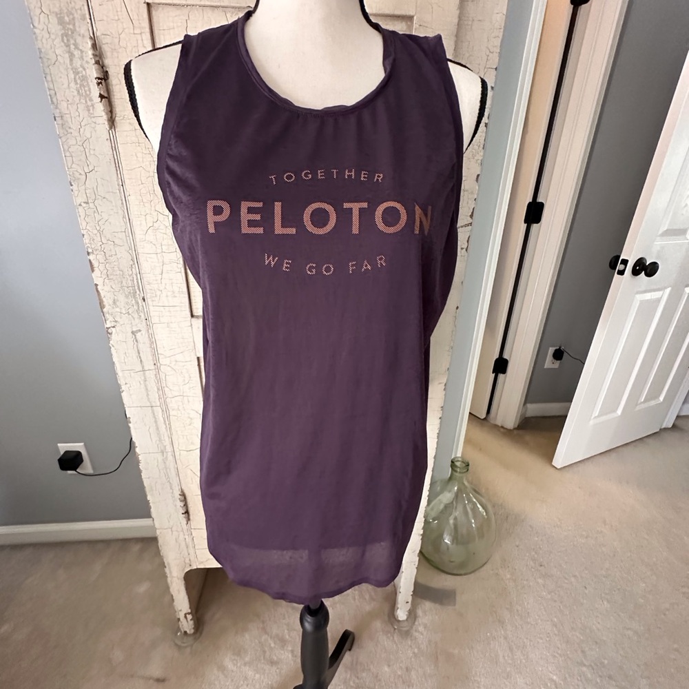 Peloton Purple Racerback Top